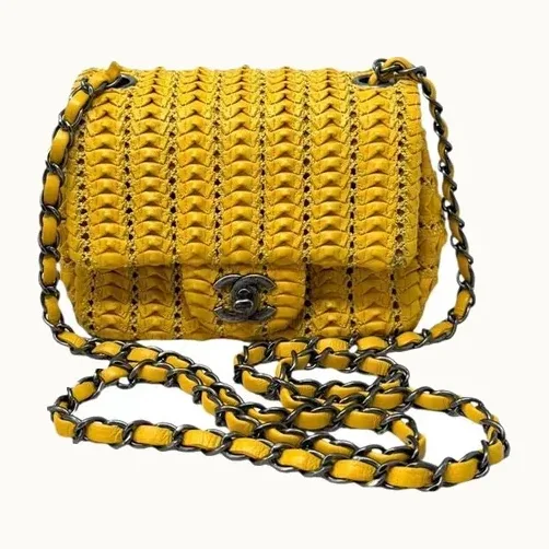 Chanel Clásica Mini Crochet