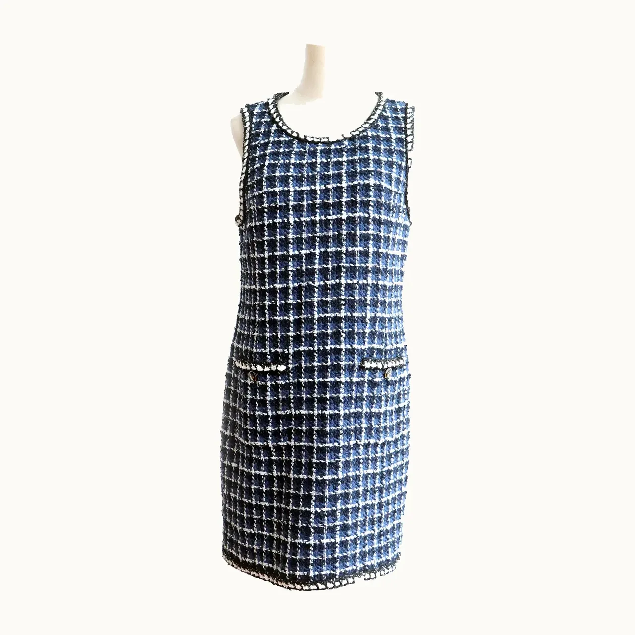 Vestido Chanel, Talla 38 IT, KV-6724