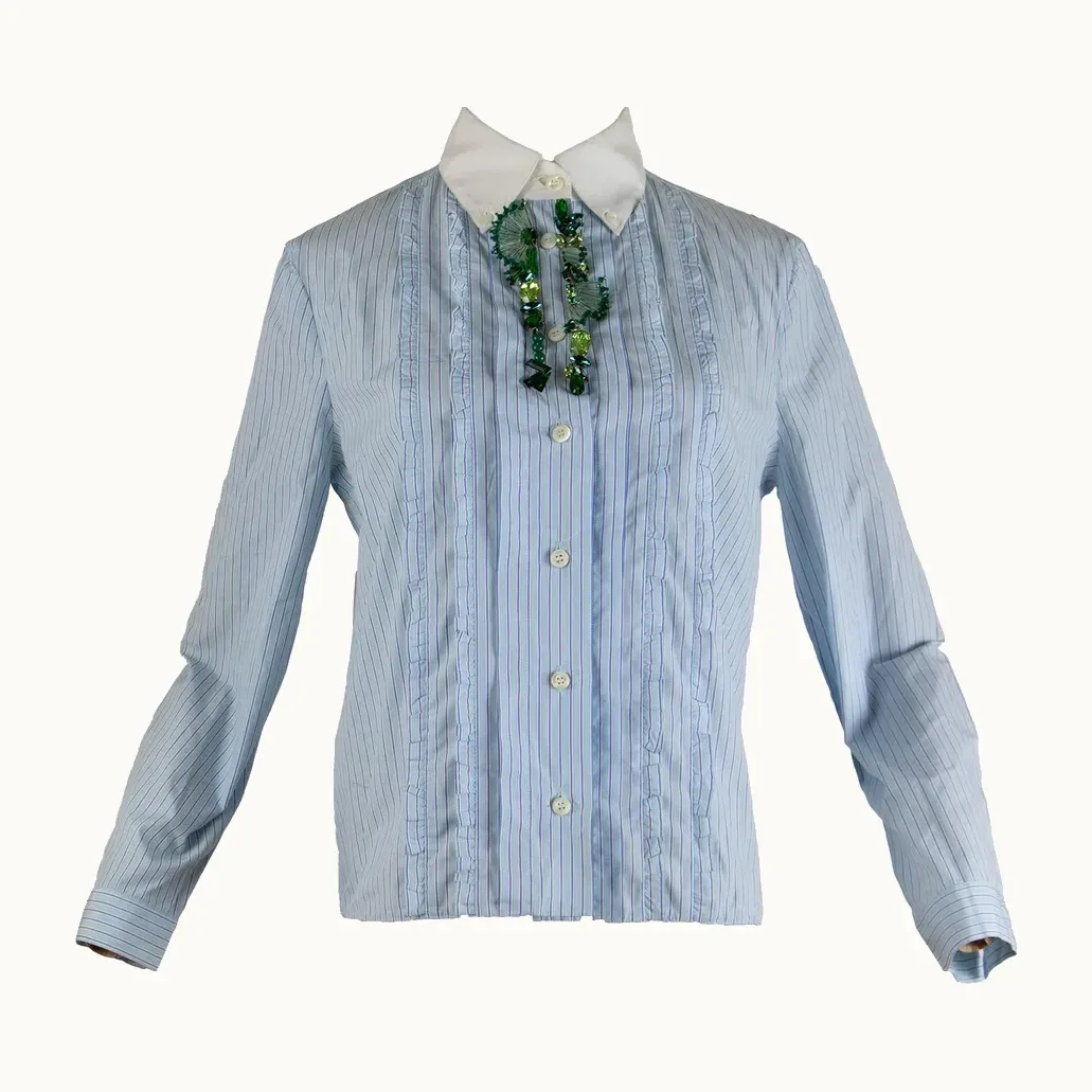 Camisa Prada, Talla 38 IT