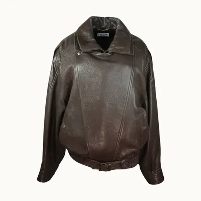 Chaqueta Saint Laurent Biker Café, Talla 36 FR