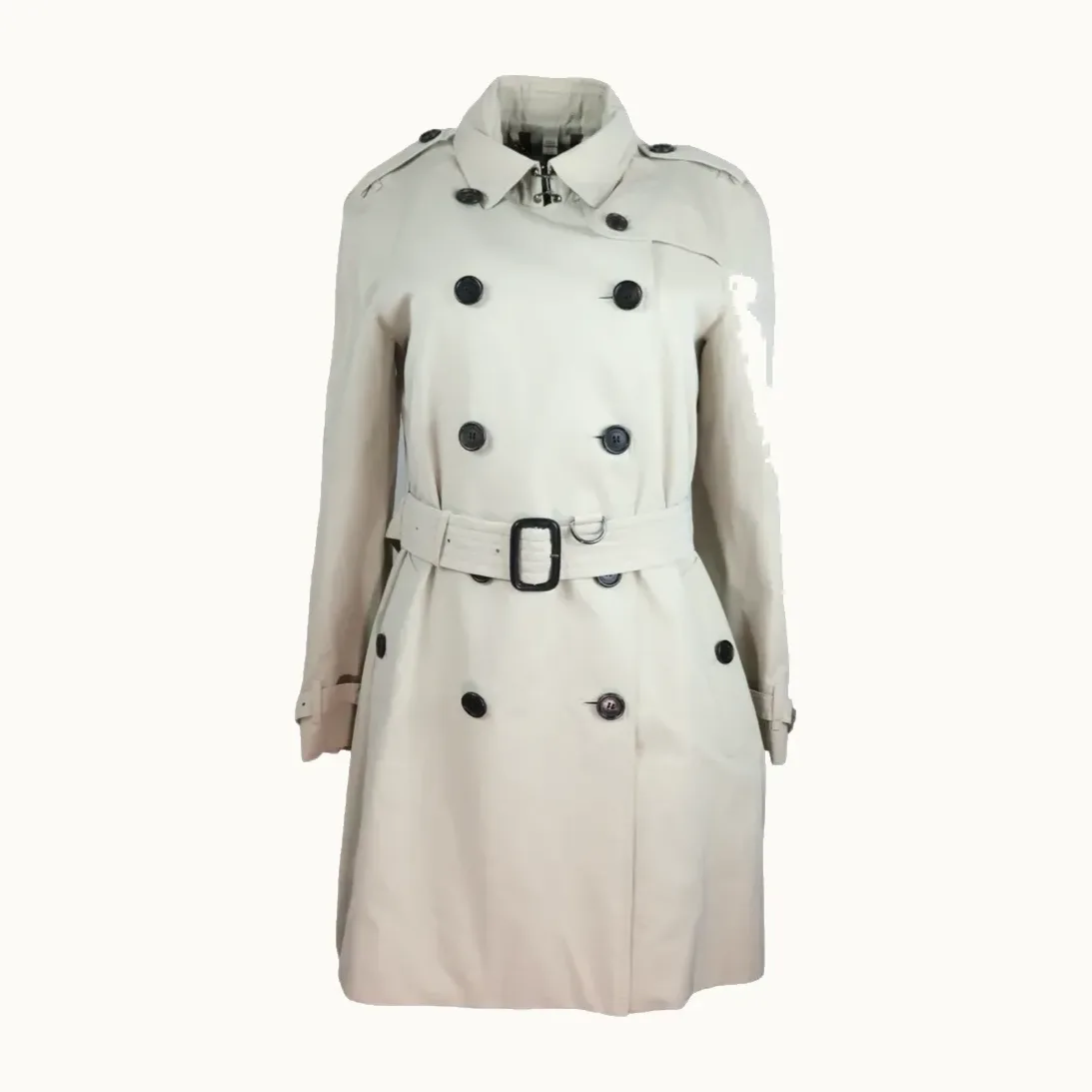 Gabardina Burberry Kensigton, Talla 46 IT