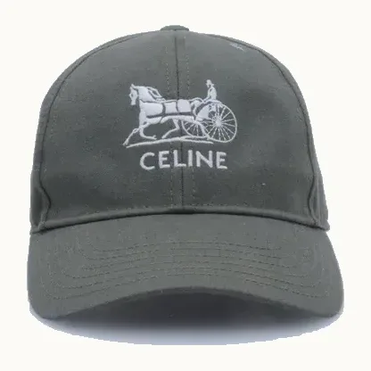 Sombrero Céline Baseball Verde
