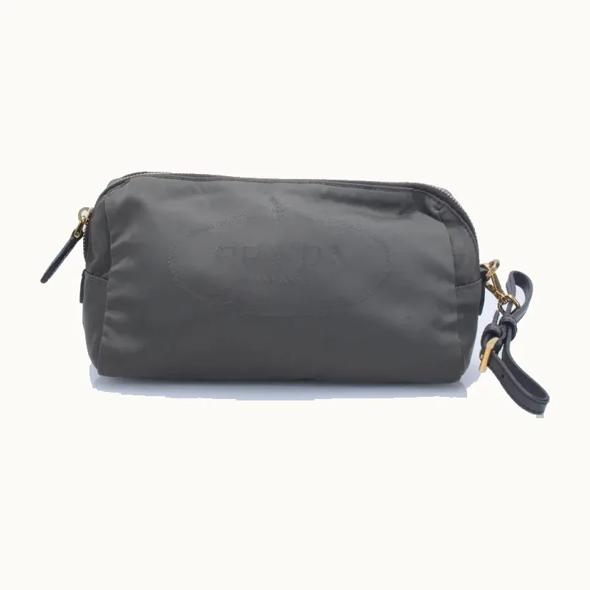 Pouch Prada Nylon Verde