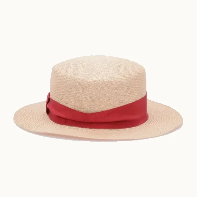 Gorro Gucci Panama Beige