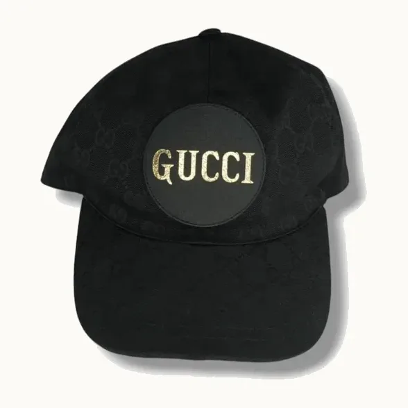 Sombrero Gucci Logo GG Canvas