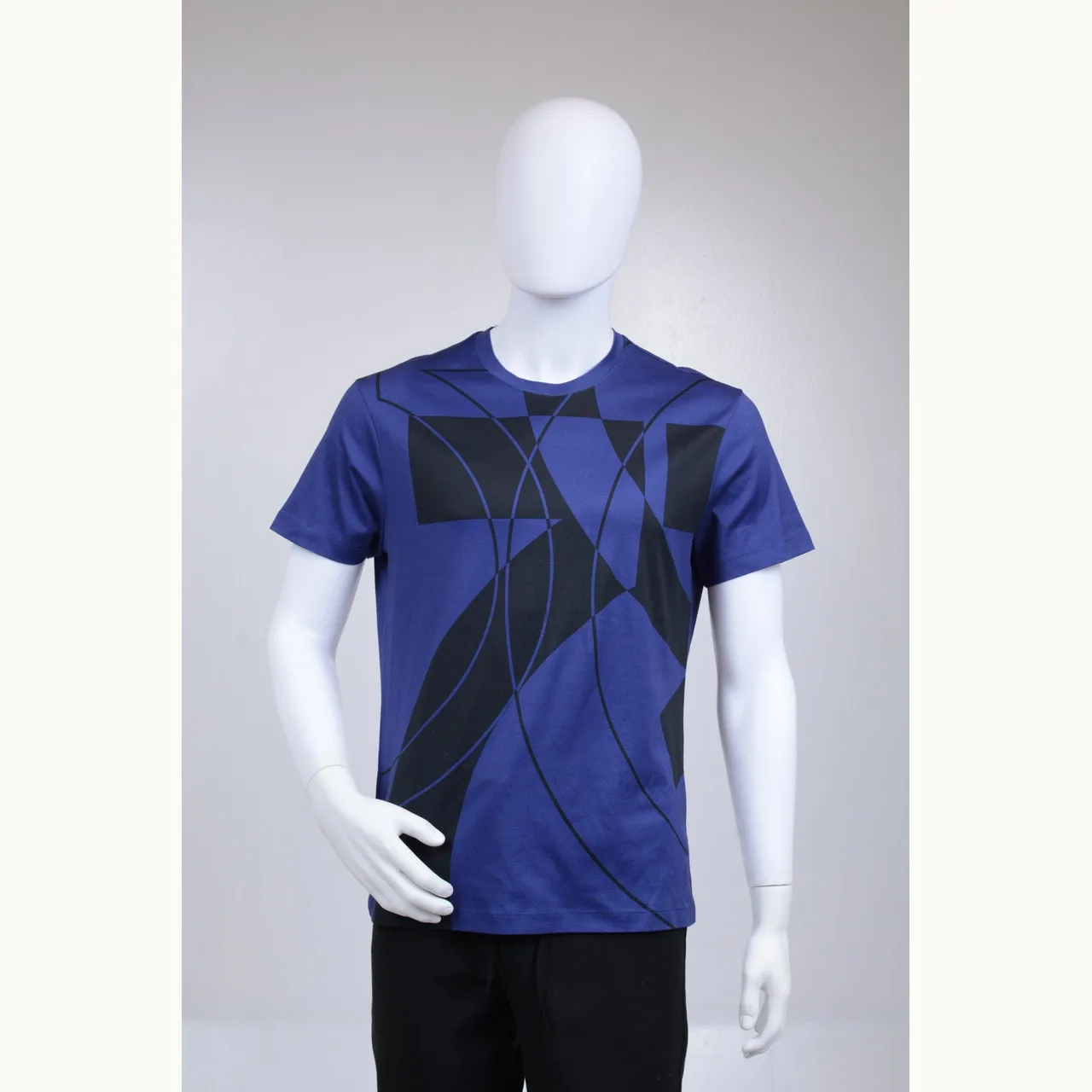 Salvatore Ferragamo T Shirt Ferragamo Print Azul Talla S