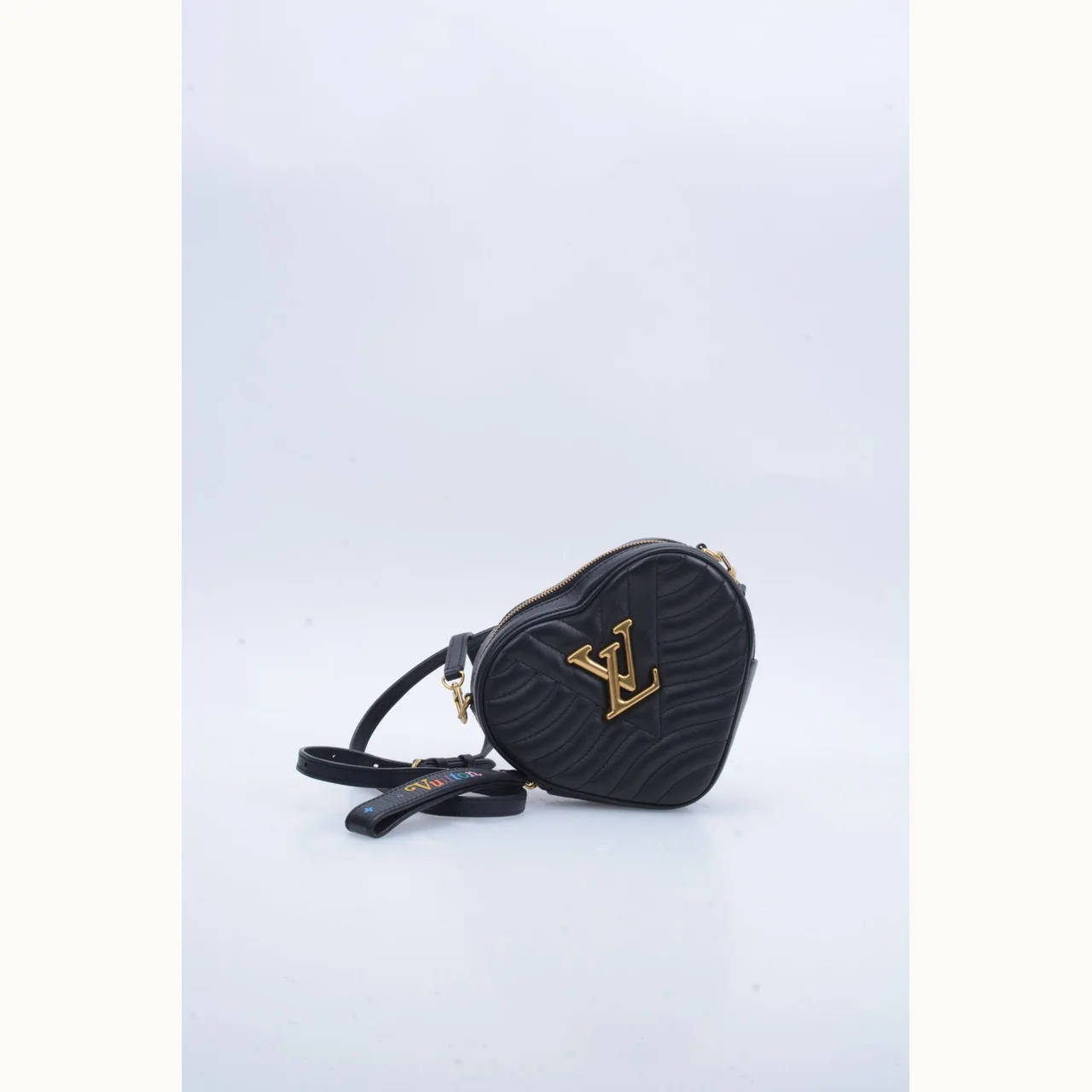 Crossbody Louis Vuitton New Wave Heart Negro