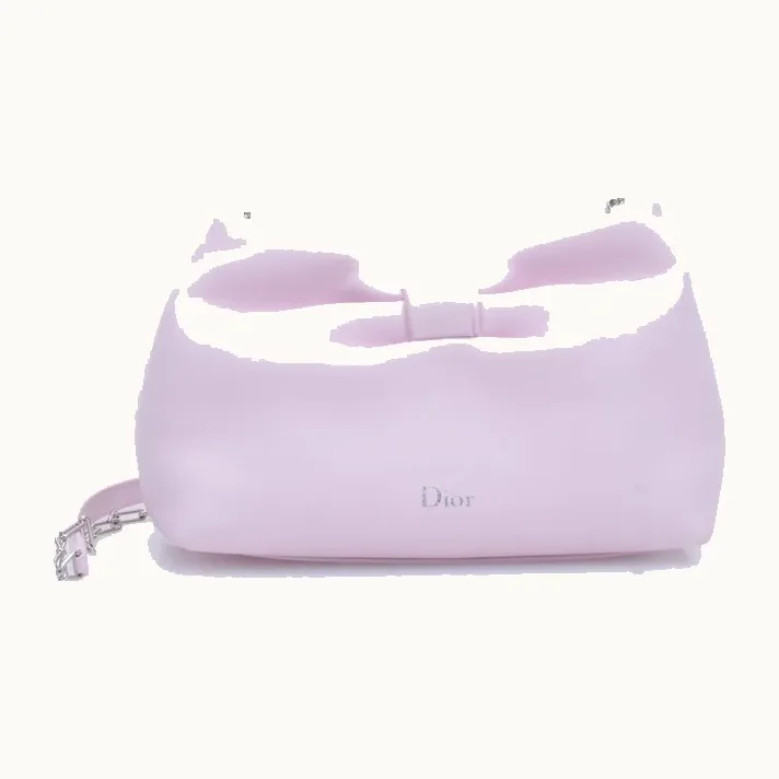 Clutch Dior Bow Small Rosa