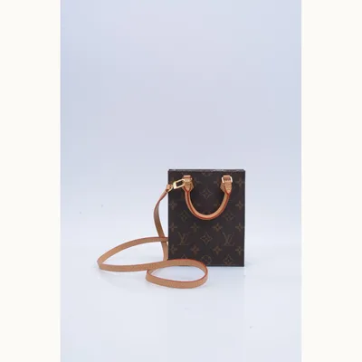 Crossbody Louis Vuitton Petit Sac Plat Monogram