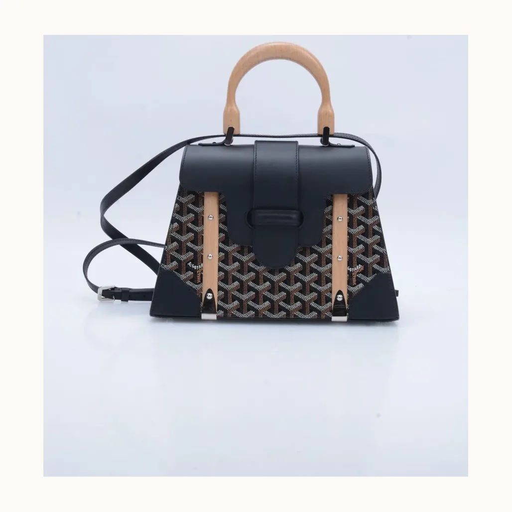 De mano Goyard Saigon PM Goyardine Negro