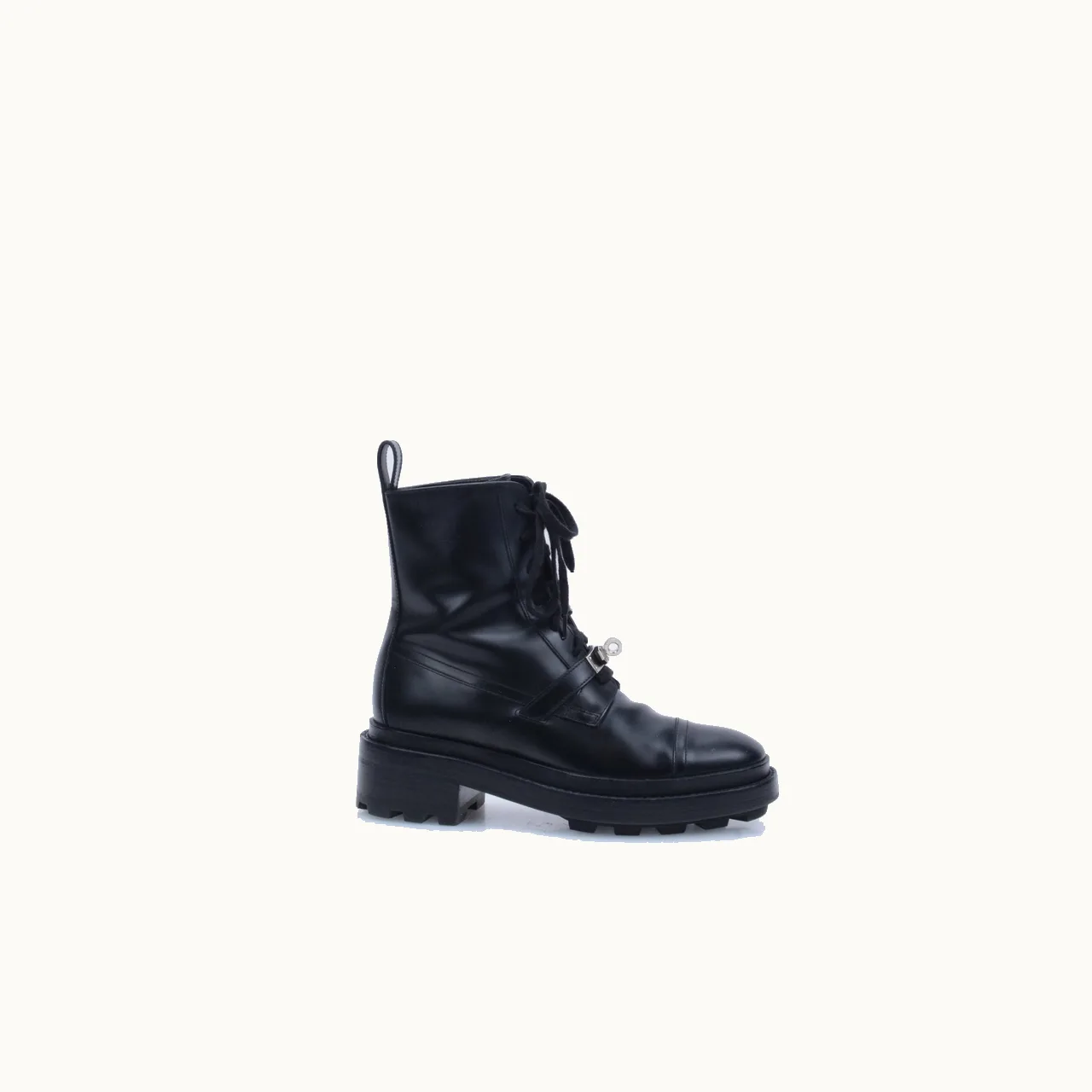 Hermès Botas Hermes Funk Negro Talla 36 / 3 mx