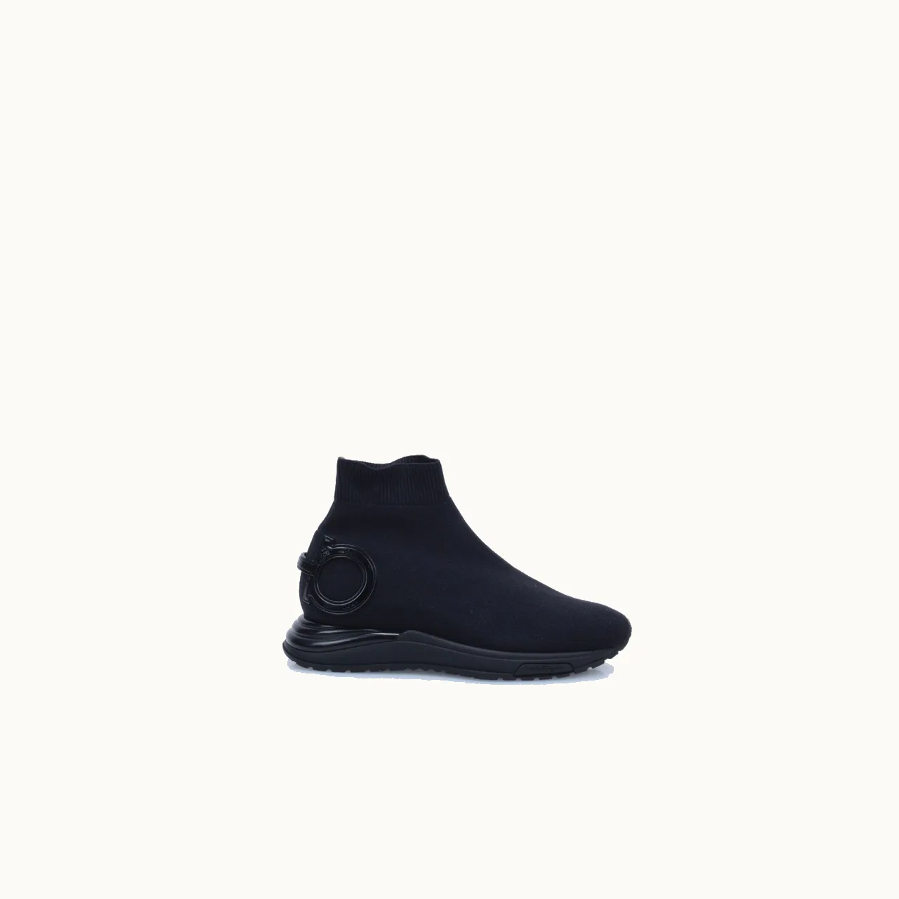 Salvatore Ferragamo Tenis Ferragamo Brooklyn Negro Talla 38 / 5 mx
