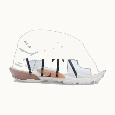 Tenis Valentino Bounce Blanco Talla 38 / 5 mx