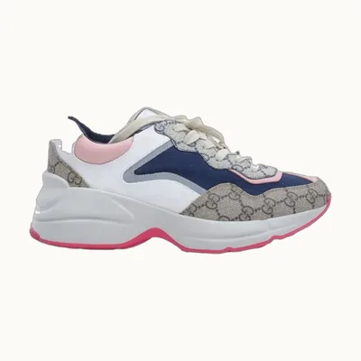 Tenis Gucci Rhyton GG Supreme Talla 38.5 / 5.5 mx