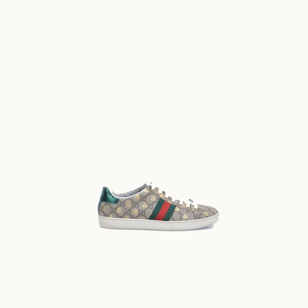 Tenis Gucci Ace Bees GG Supreme Talla 39 / 6 mx