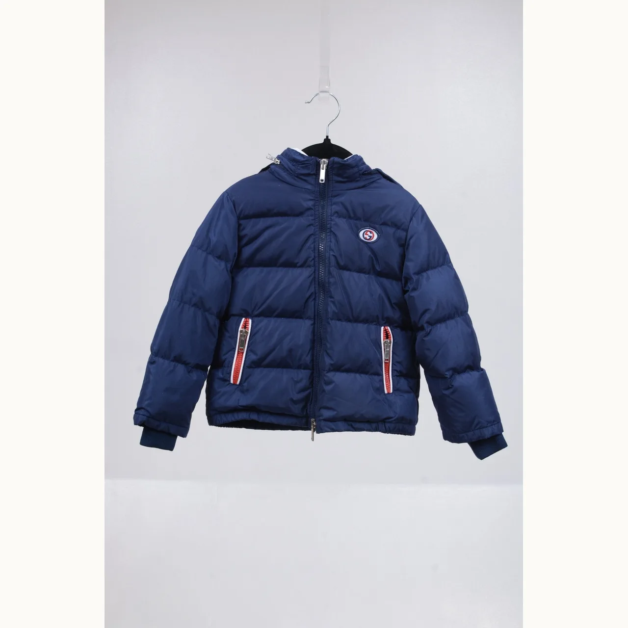 Chamarra Gucci Puffer Azul Talla 3M