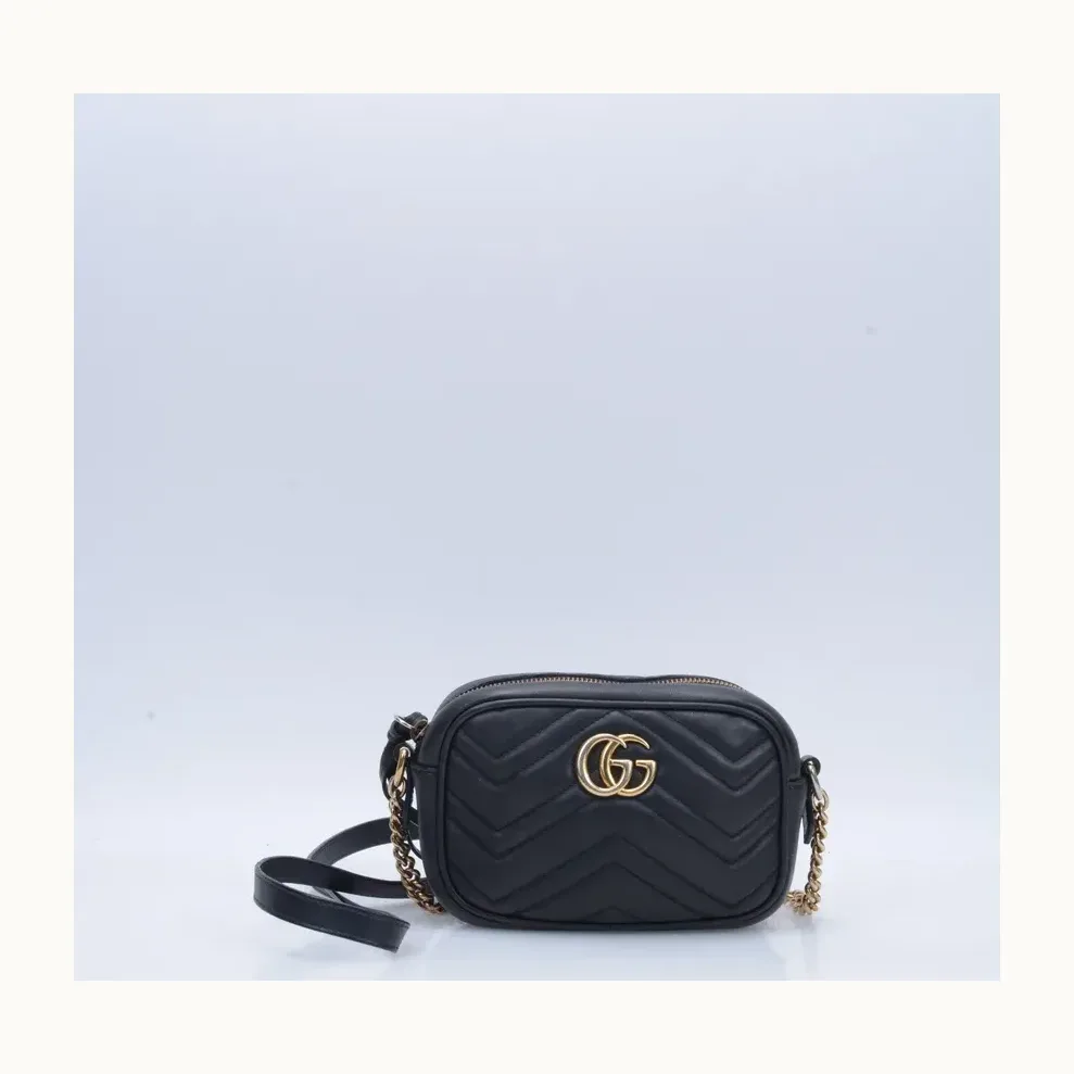Bolso Gucci Marmont GG Mini Negro