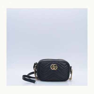 Bolso Gucci Marmont GG Mini Negro