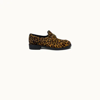 Prada Animal Print Loafers T37 Eu