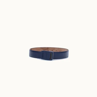 Salvatore Ferragamo Cinturón Ferragamo Plaque Azul Talla 95