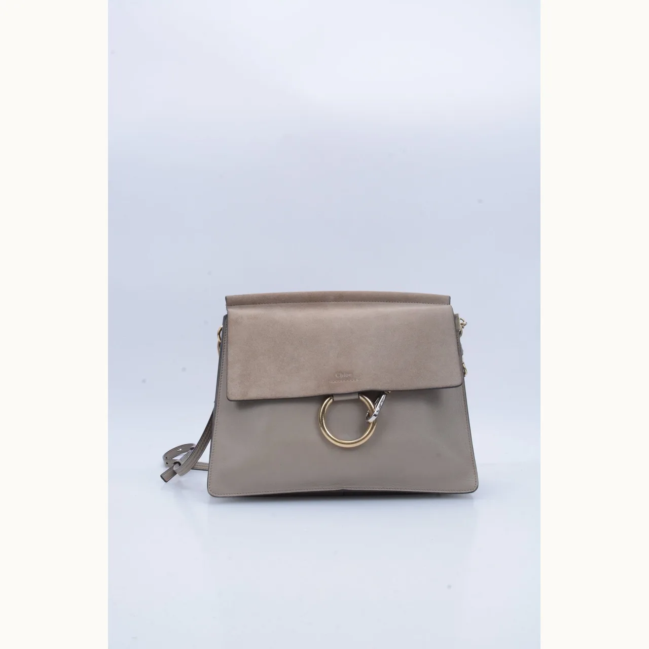 Chloé De hombro Chloe Faye Medium Taupe