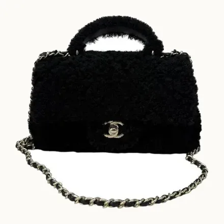 Bolso Chanel Coco Handle Mini Shearling