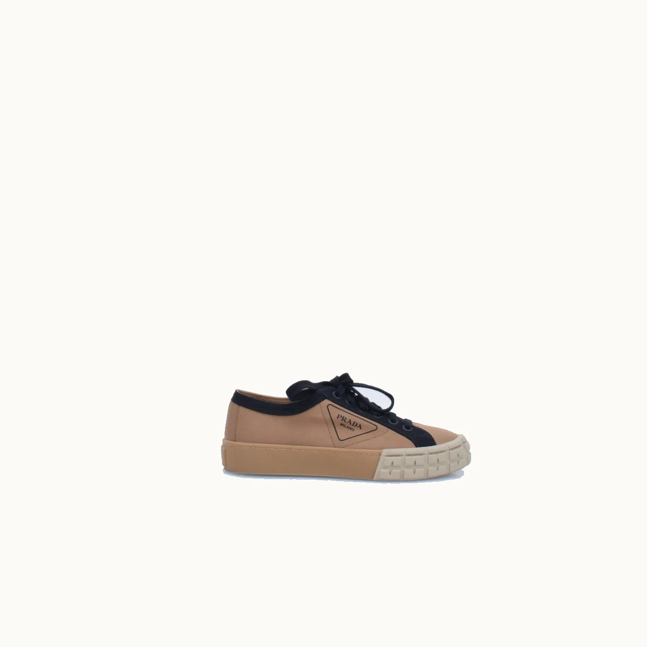 Tenis Prada Gabardine Cafe Talla 38.5 / 5.5 mx
