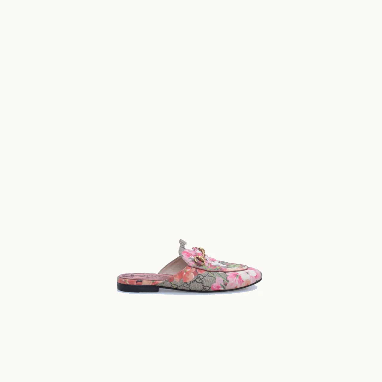 Flats Gucci Princetown Blooms GG Supreme Talla 36 / 3 mx