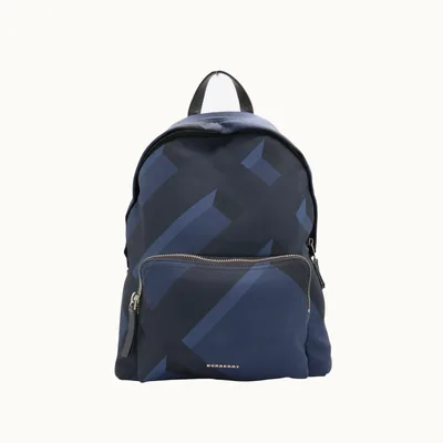 Mochila Burberry Grid Check