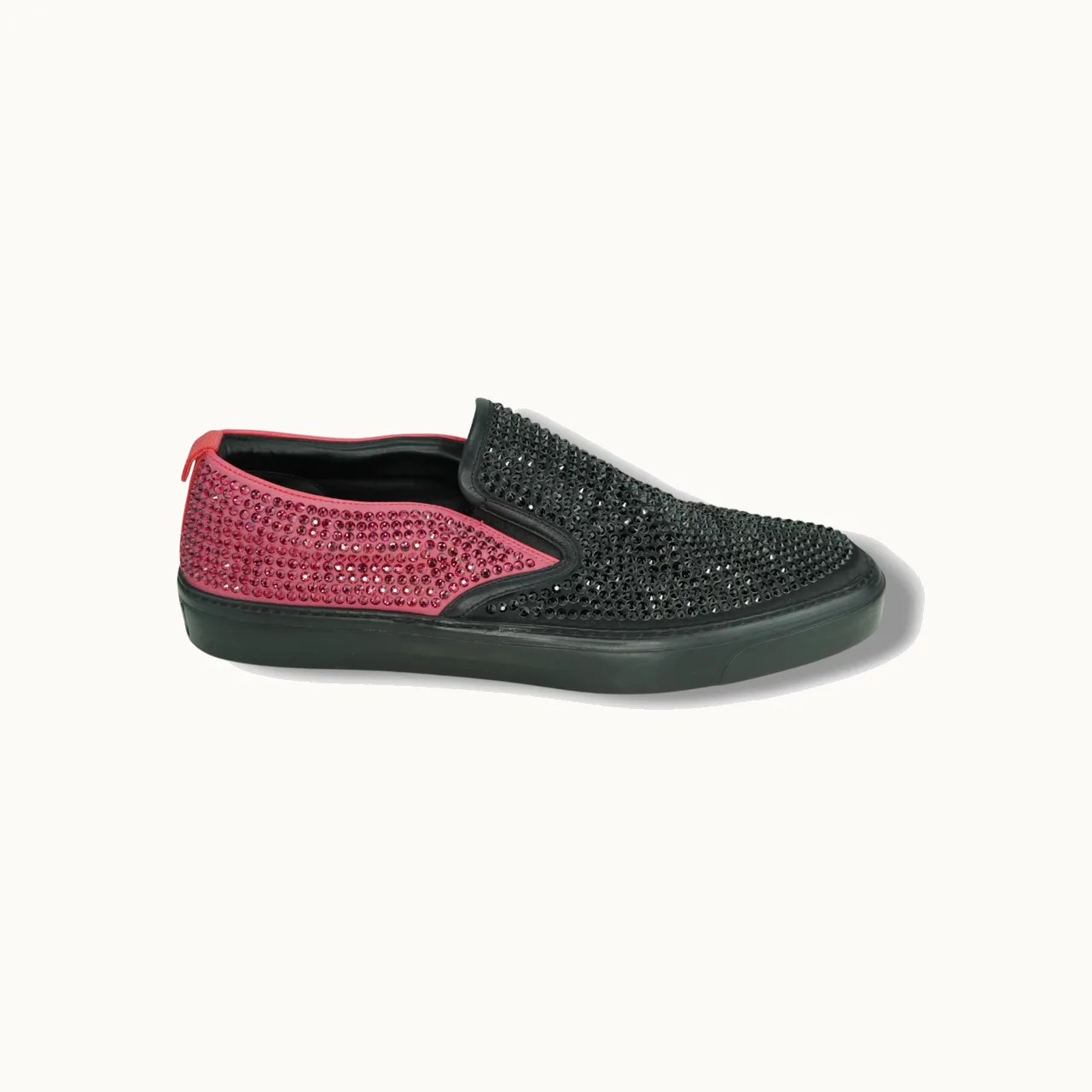 Gucci Men Crystal Printed Sneakers