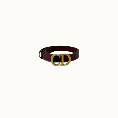 Dior Saddle Cinturón Reversible T80