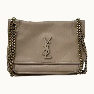 Bolso Saint Laurent Niki Beige