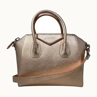 Bolso Givenchy Antigona Rosa y dorado