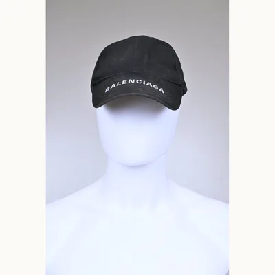 Gorra Balenciaga Logo Low Negro Talla L