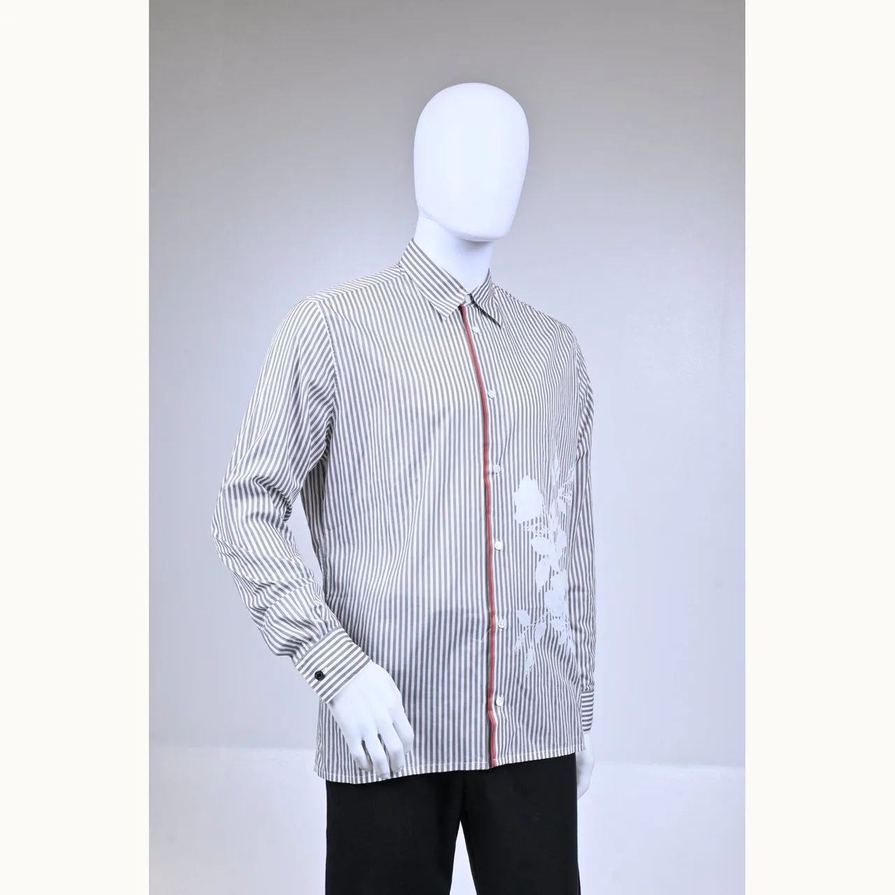 Hermès Camisa Hermes Flowers Estampado Talla L small