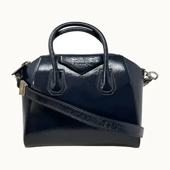 Bolso Givenchy Antigona Charol Azul marino
