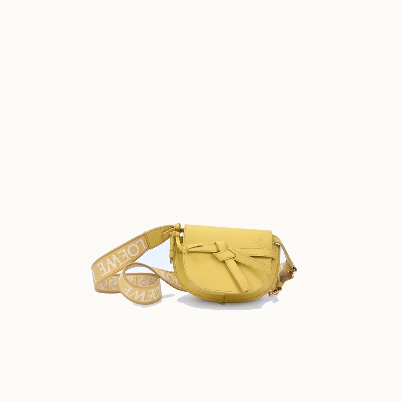 Crossbody Loewe Gate Mini Amarillo