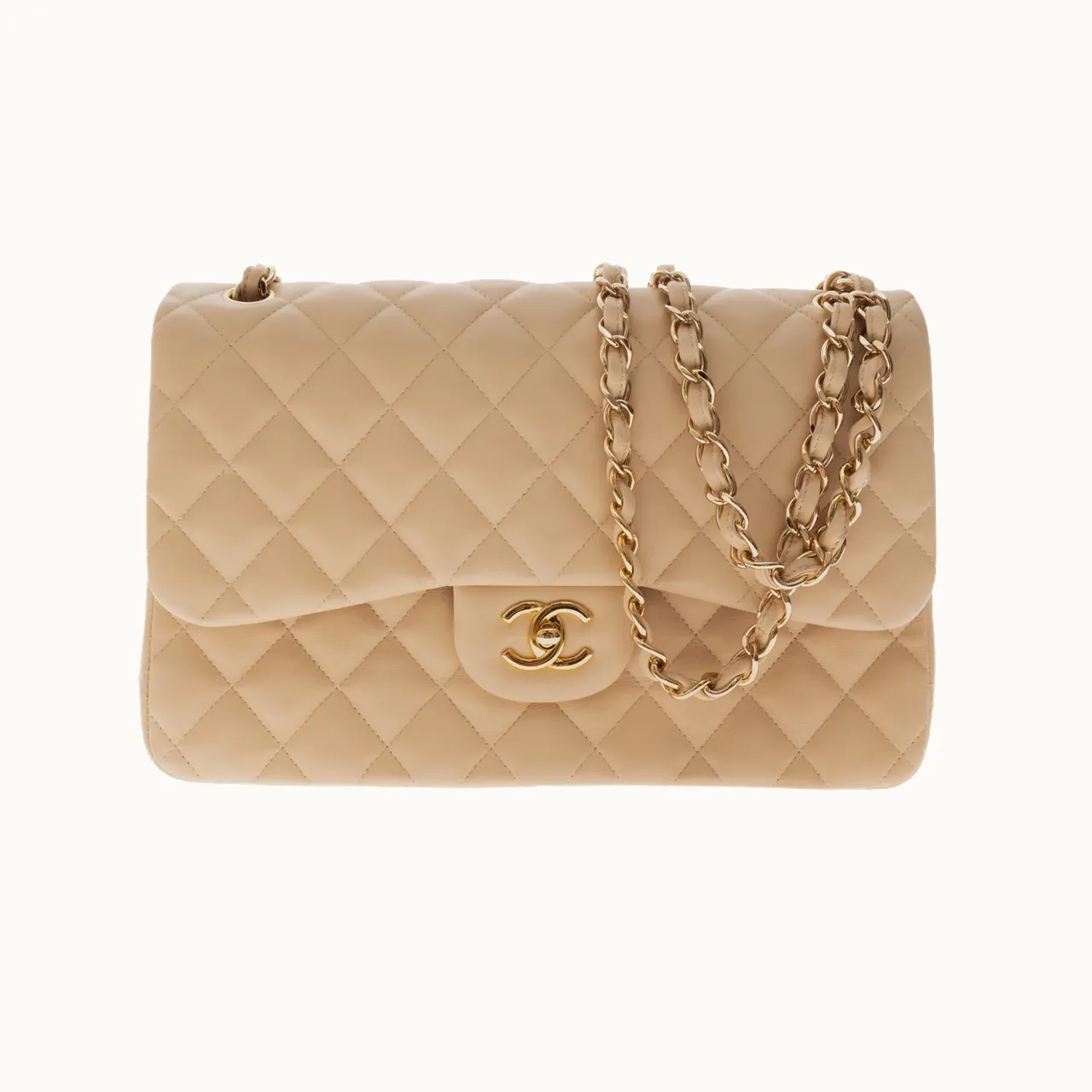 Chanel Jumbo Doble Flap Lambskin grande
