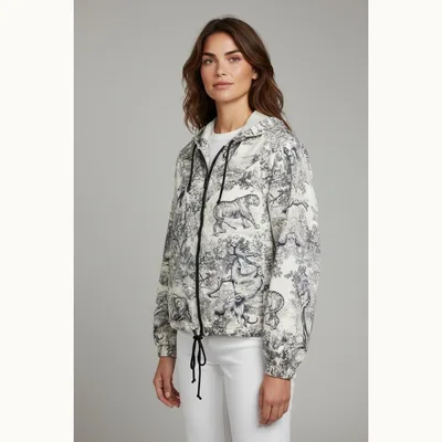 Dior Chamarra Rompevientos Talla XS