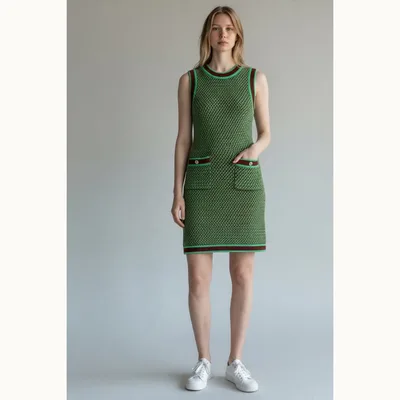 Chanel Knit Dress T-38 mini
