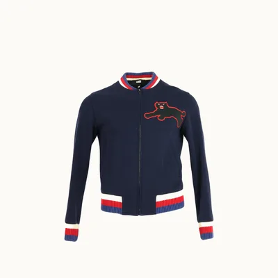 Chamarra Gucci Panther Wool 46 IT