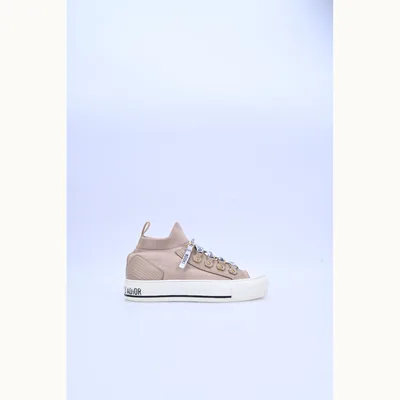 Tenis Dior Walk'n'Dior High Top Nude Talla 35.5 / 2.5 mx