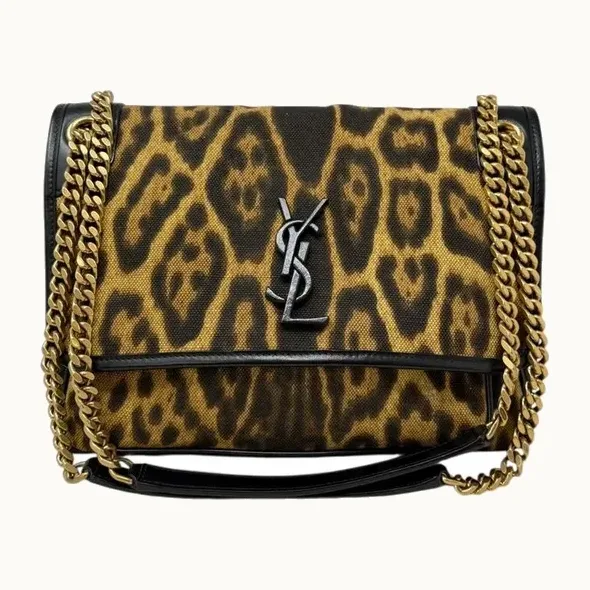 Bolso Saint Laurent Niki Mediana Animal Print