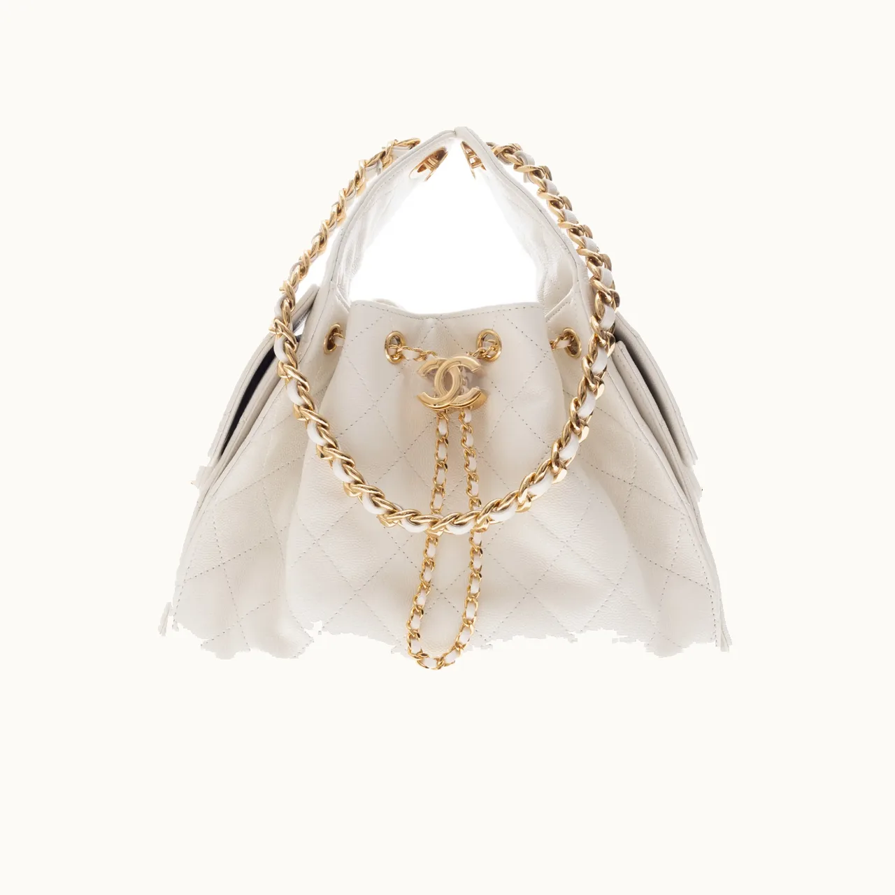 Chanel 25 Small Blanca