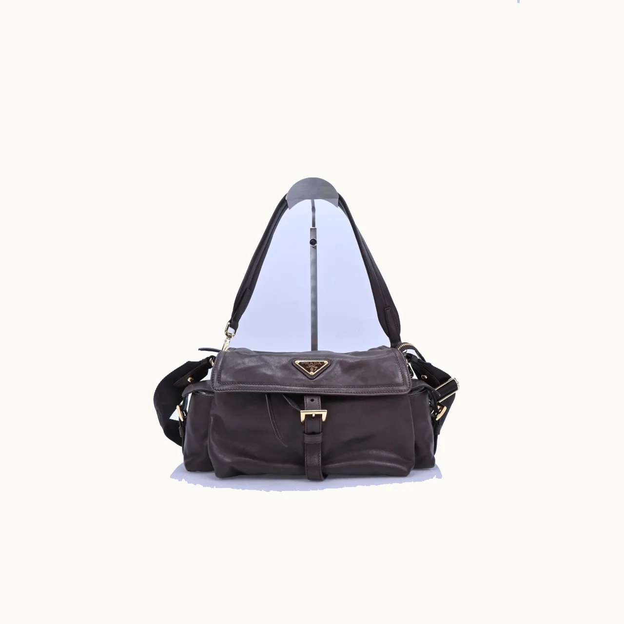 Crossbody Prada Explore Medium Cafe