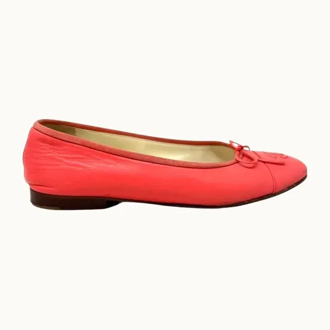 Flats Chanel, Talla 37.5