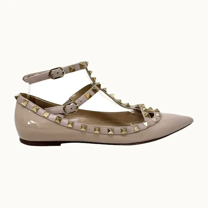 Flats Valentino Rockstud, Talla 37.5