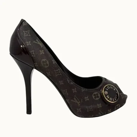 Tacones Louis Vuitton, Talla 35, KV-0870
