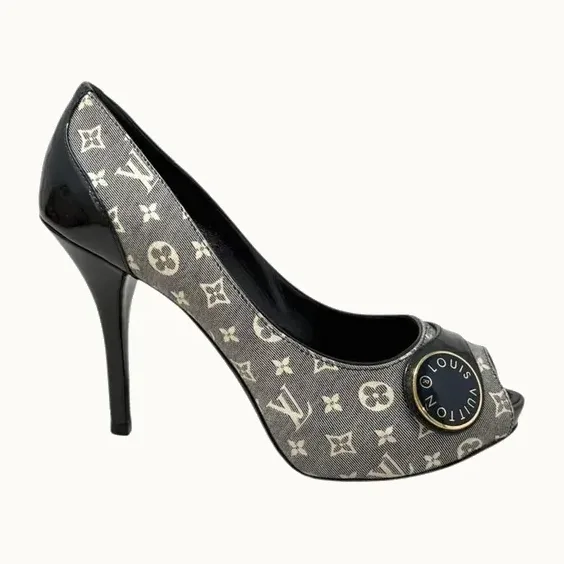 Tacones Louis Vuitton, Talla 35, KV-0872