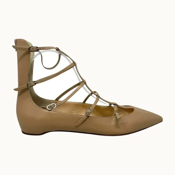 Flats Christian Louboutin, Talla 38.5, KV-0873